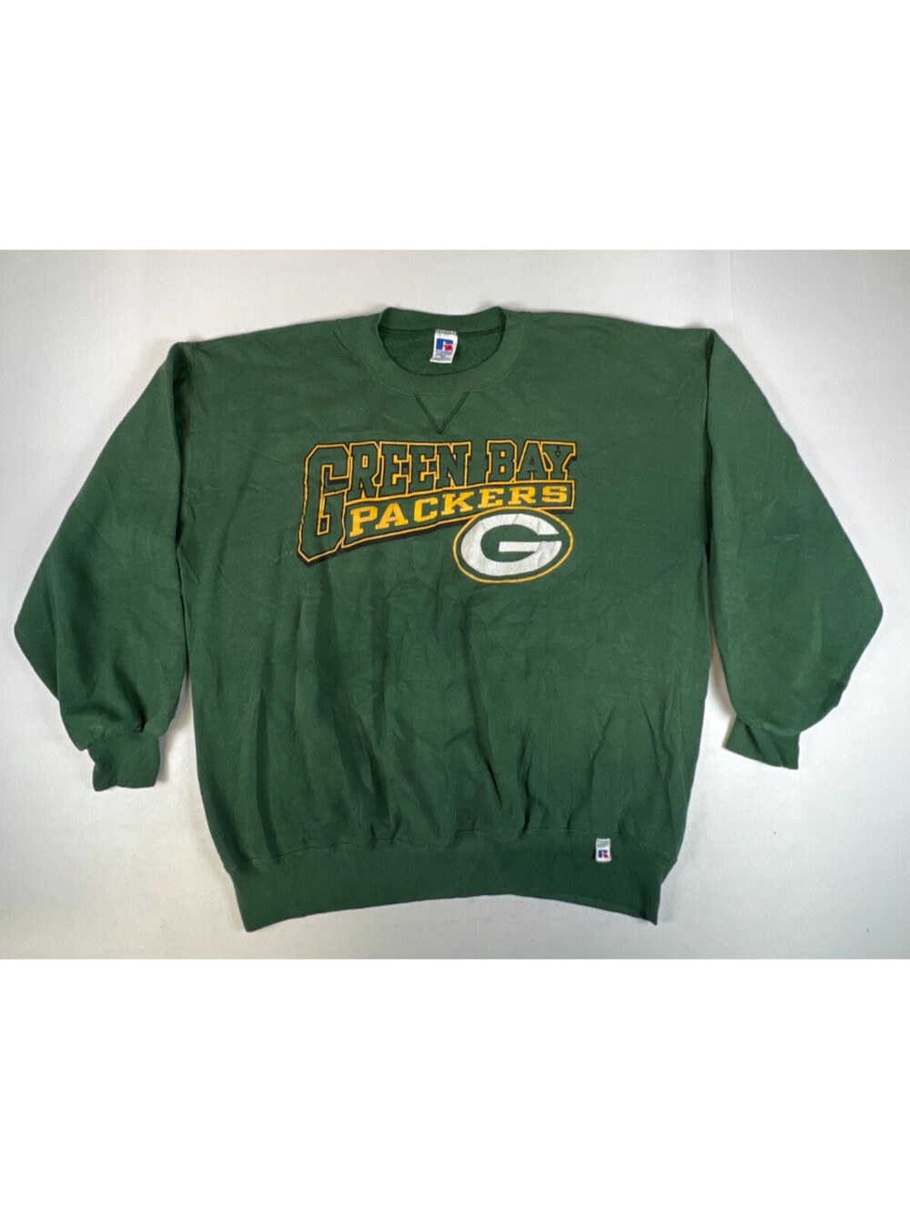 Vintage Russell Athletic Green Bay Packers Made in USA Sweatshirt Men Size XXL